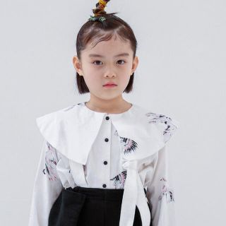 コドモビームス(こども ビームス)の【美品】folkmade afghan hound blouse white F(ブラウス)