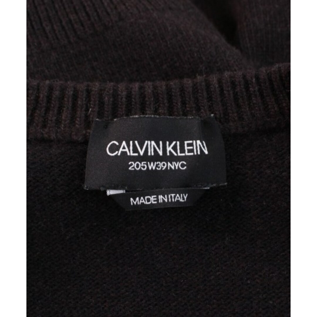 CALVIN KLEIN 205W39NYC ニット・セーター XS 茶 2