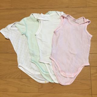 ユニクロ(UNIQLO)のUNIQLO AIRism サイズ80 ロンパース(その他)