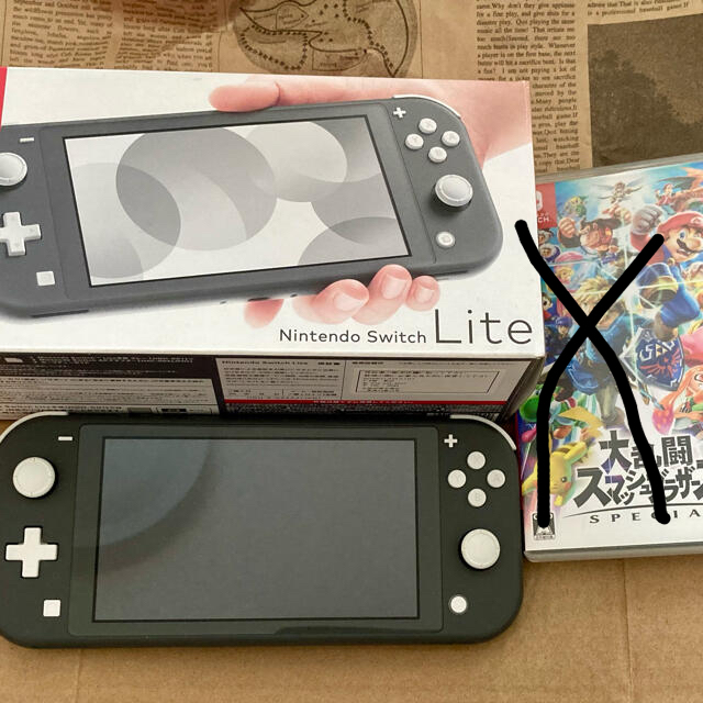 Nintendo Switch Liteグレー任天堂