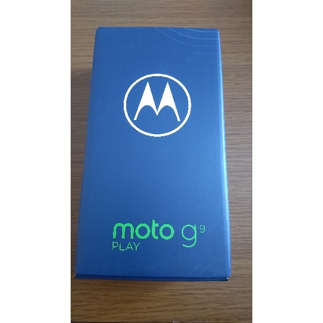 スマートフォン本体モトローラ moto g9 PLAY 本体 新品未開封品 フォレストグリーン