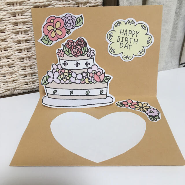 バースデーカード ポップアップカード フラワーケーキの通販 By うたういぬ S Shop ラクマ バースデーカード ポップアップカード フラワーケーキの通販 By うたういぬ S Shop ラクマ