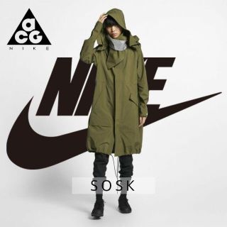 ナイキ(NIKE)のレディースモデル Lサイズ ナイキ ラボ ゴアテックス 全天候型ジャケット(モッズコート)