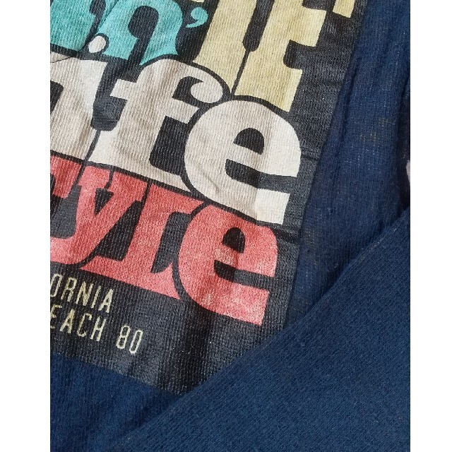 BREEZE(ブリーズ)のBREEZE ロングTシャツ 130cm リバーシブル キッズ/ベビー/マタニティのキッズ服男の子用(90cm~)(Tシャツ/カットソー)の商品写真