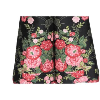 ドルチェアンドガッバーナ(DOLCE&GABBANA)の期間限定●Dolce&Gabbanaドルチェ&ガッバーナ花刺繍パンツ40(クロップドパンツ)