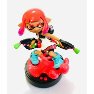 ニンテンドウ(任天堂)のネオンピンク ガール amiibo アミーボ スプラトゥーン2 Switch(ゲームキャラクター)