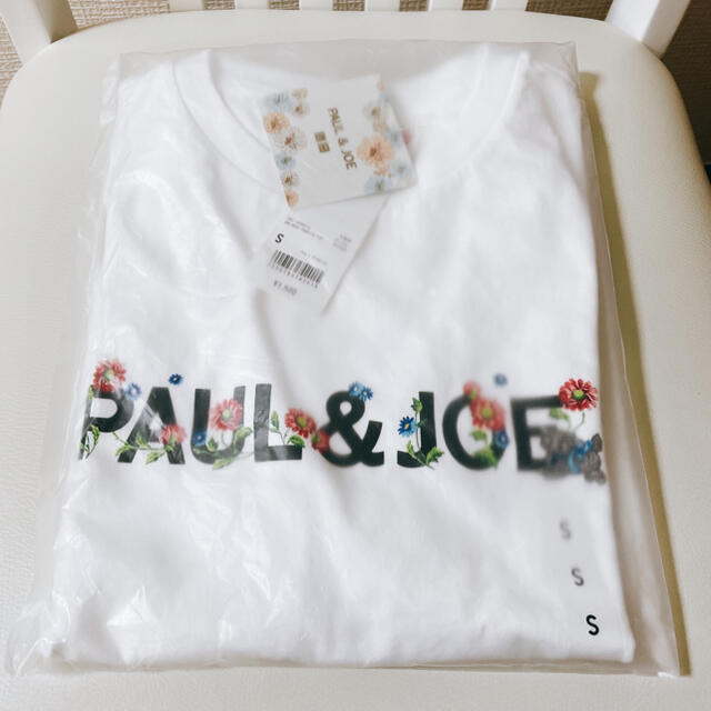 PAUL & JOE(ポールアンドジョー)のポール&ジョー Ｔシャツ S ホワイト ユニクロ レディースのトップス(Tシャツ(半袖/袖なし))の商品写真