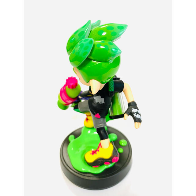 任天堂(ニンテンドウ)のネオングリーン ボーイ amiibo アミーボ スプラトゥーン 2 Switch エンタメ/ホビーのフィギュア(ゲームキャラクター)の商品写真