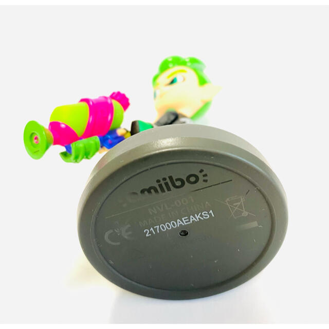 任天堂(ニンテンドウ)のネオングリーン ボーイ amiibo アミーボ スプラトゥーン 2 Switch エンタメ/ホビーのフィギュア(ゲームキャラクター)の商品写真