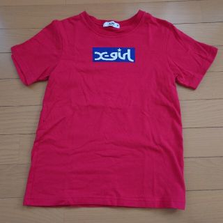 エックスガールステージス(X-girl Stages)のX-girl stages BOXロゴ半袖Ｔシャツ(140)(Tシャツ/カットソー)