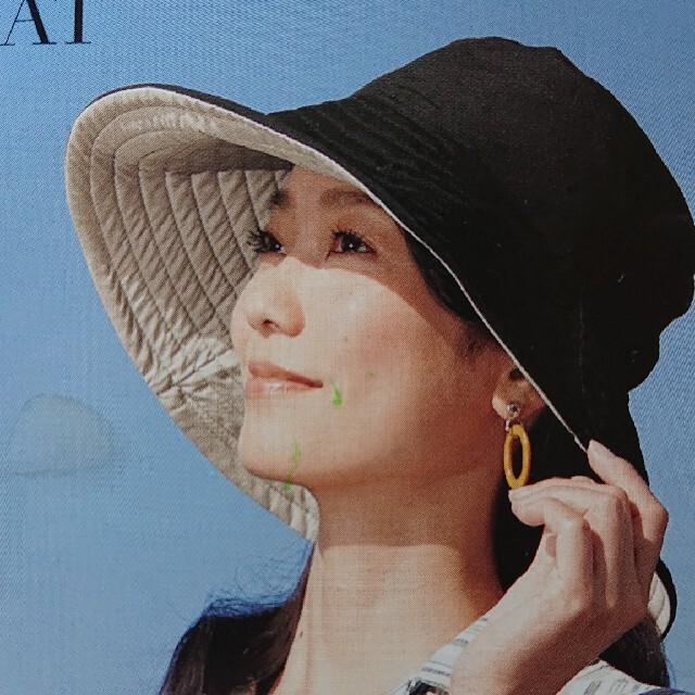 UVケアハット レディースの帽子(ハット)の商品写真