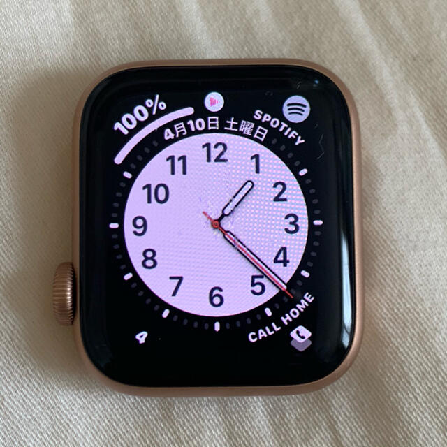 Apple Watch SE GPSモデル 40mm ローズゴールド キズあり