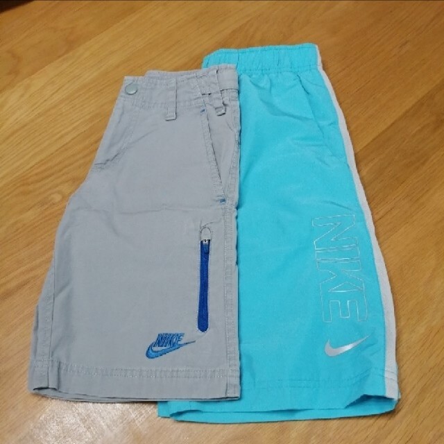 NIKE(ナイキ)の☆NIKE  ショートパンツ セット グレー ・ブルー 120～130 キッズ/ベビー/マタニティのキッズ服男の子用(90cm~)(パンツ/スパッツ)の商品写真