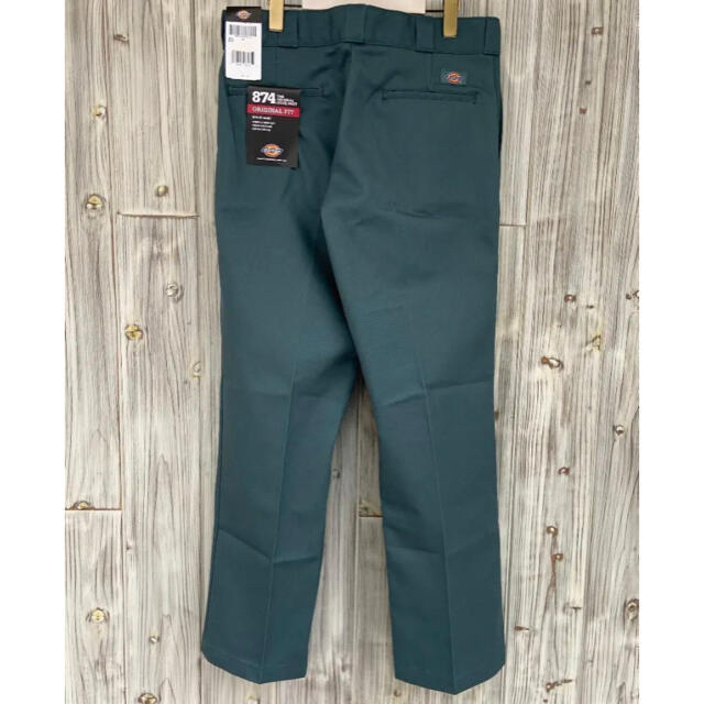 Dickies(ディッキーズ)の【最安値・新品】リンカーングリーン ディッキーズ 874 メンズのパンツ(ワークパンツ/カーゴパンツ)の商品写真