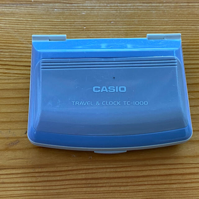 CASIO(カシオ)のCASIO Travel & Clock TC-1000 値下げ！ インテリア/住まい/日用品の日用品/生活雑貨/旅行(旅行用品)の商品写真