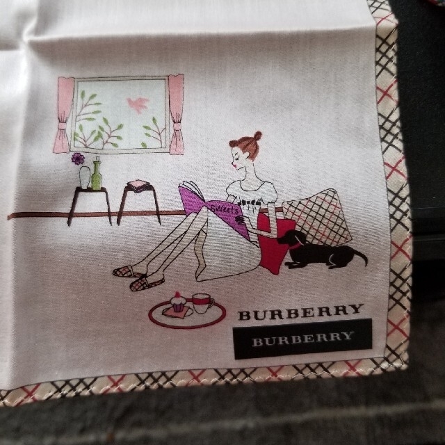 BURBERRY(バーバリー)のバーバリーハンカチ、 レディースのファッション小物(ハンカチ)の商品写真