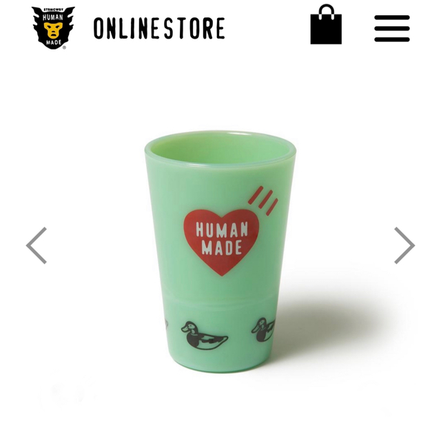 HUMAN MADE DUCK TUMBLER