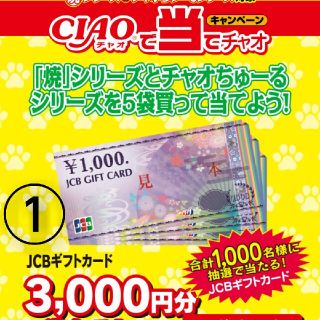 イナバペットフード(いなばペットフード)の懸賞  CIAOで当てチャオ キャンペーン(猫)