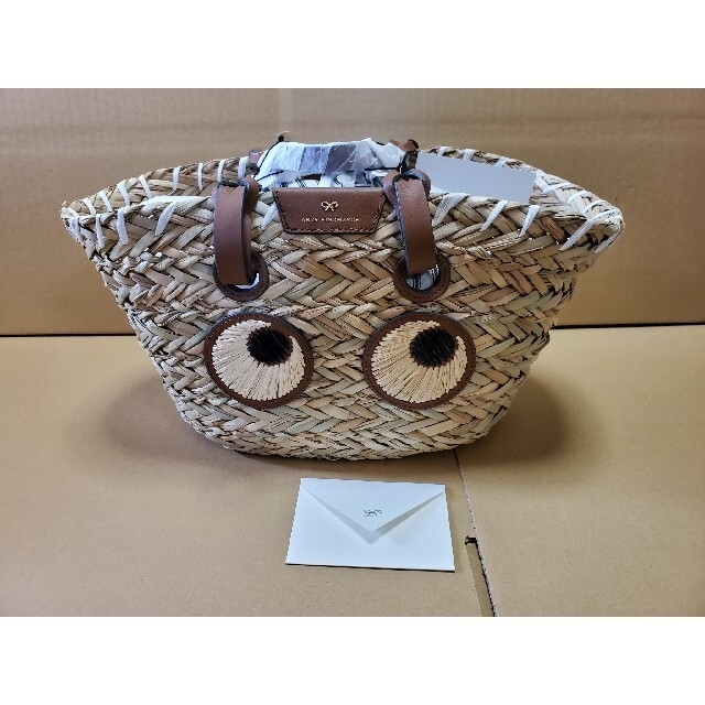 新規購入 ANYA HINDMARCH - 新品 アニヤ・ハインドマーチ かごバッグ