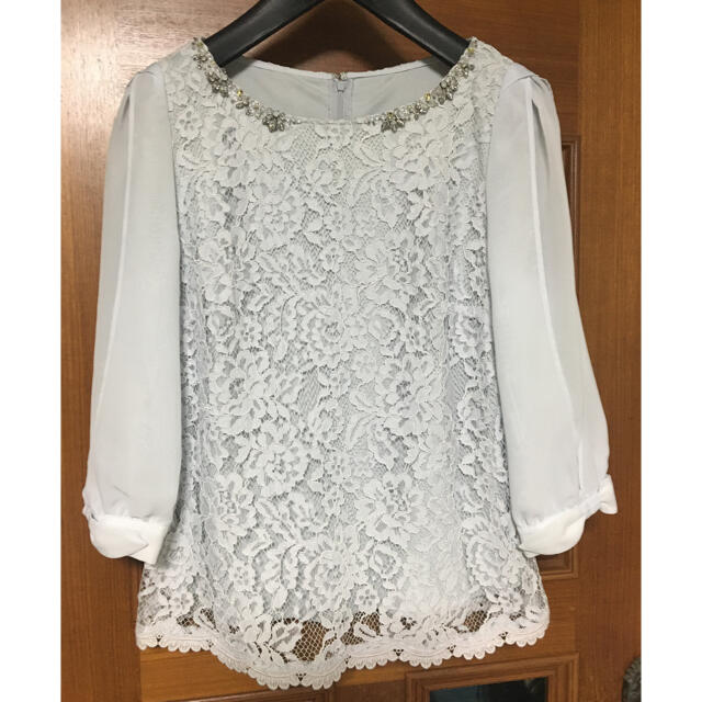 新品♡アプワイザーリッシェ♡レースビジューブラウス