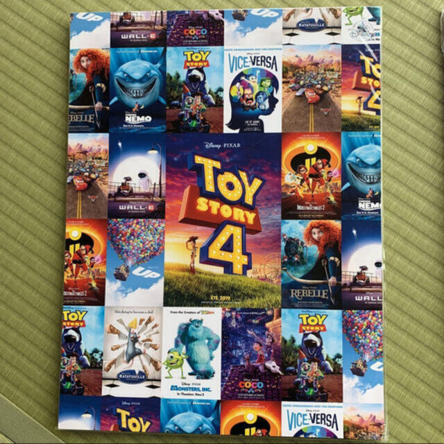 日本未発売 ディズニーランドパリ 限定 ポスターセット ピクサー Pixar