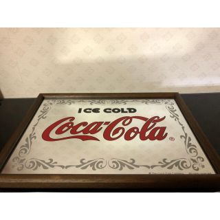 Coca-Cola コカコーラ　ミラー(壁掛けミラー)