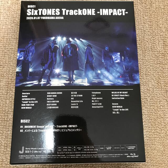 TrackONE　-IMPACT-（初回盤） Blu-ray