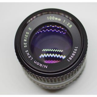 ニコン(Nikon)のニコン１００ｍｍ１：２．８シリーズＥ(レンズ(単焦点))