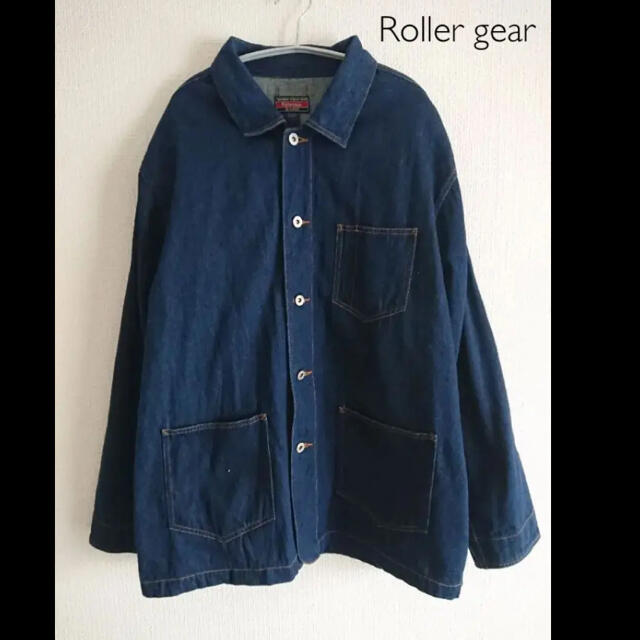 【Roller gear】CANADA カバーオール デニムジャケット メンズのジャケット/アウター(カバーオール)の商品写真