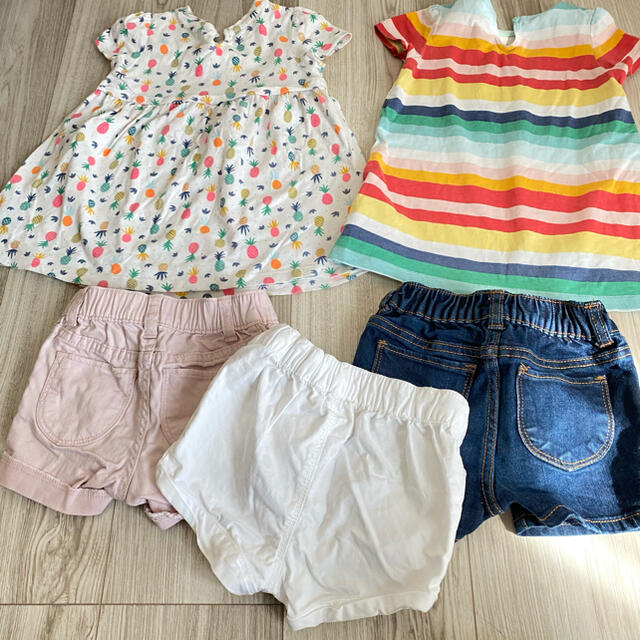 babyGAP(ベビーギャップ)の夏服90size 5点セット キッズ/ベビー/マタニティのキッズ服女の子用(90cm~)(ワンピース)の商品写真