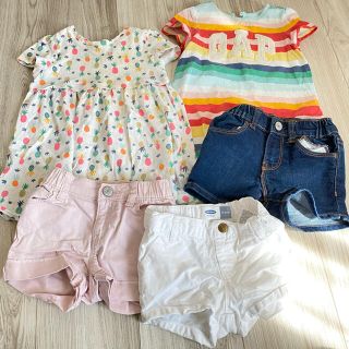 ベビーギャップ(babyGAP)の夏服90size 5点セット(ワンピース)