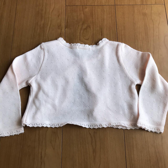 TOCCA(トッカ)のTOCCA カーディガン　パステルピンク キッズ/ベビー/マタニティのキッズ服女の子用(90cm~)(カーディガン)の商品写真