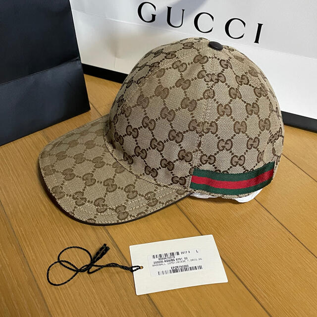 Gucci - GUCCI グッチ ベースボールキャップ 59Lの通販 by 10387's