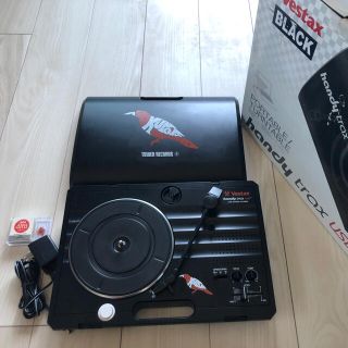 VESTAX ポータブルレコードプレーヤー　handy trax(ターンテーブル)