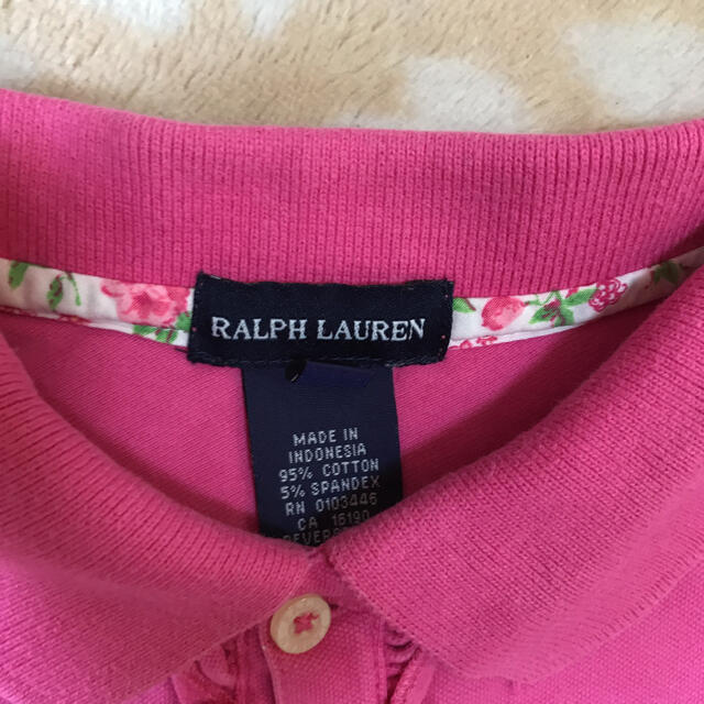 Ralph Lauren(ラルフローレン)のラルフローレン フリル ワンピース 6X 120㎝ 130㎝ ノースリーブ  キッズ/ベビー/マタニティのキッズ服女の子用(90cm~)(ワンピース)の商品写真