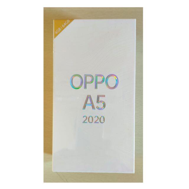 ★未開封・送料込★OPPO A5 2020 国内版 sim free ★ブルー★