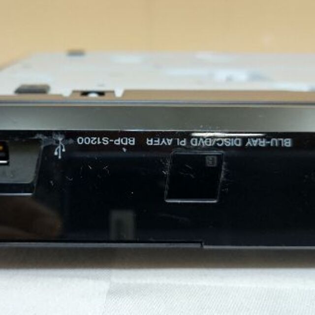 【動作品】SONY ブルーレイディスク/DVDプレーヤー BDP-S1200