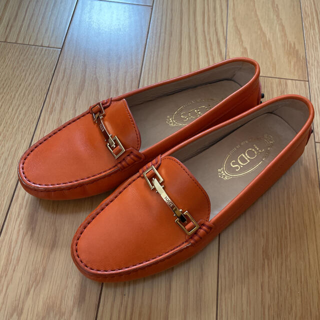 375カラー【美品】TOD’S   ビットローファー  ドライビングシューズ