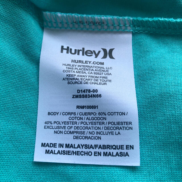 Hurley(ハーレー)のハーレーTシャツ♪ メンズのトップス(Tシャツ/カットソー(半袖/袖なし))の商品写真