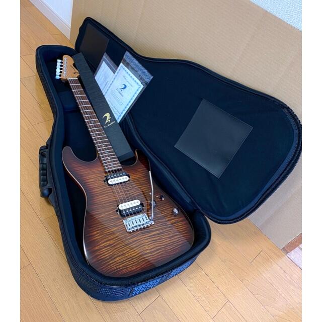 T's guitars DST-DX22 タイガーアイバースト