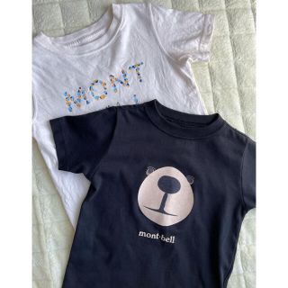 モンベル(mont bell)のモンベル　Tシャツ2点　サイズ100(Tシャツ/カットソー)