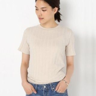 ドゥーズィエムクラス(DEUXIEME CLASSE)のドゥーズィエムクラスのWIDE-RIB Tシャツ(Tシャツ(半袖/袖なし))