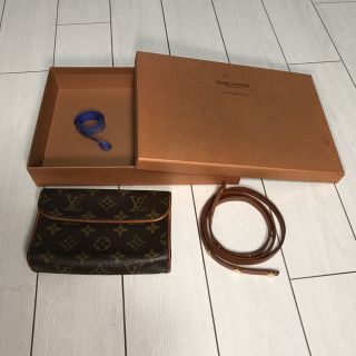 ルイヴィトン(LOUIS VUITTON)のルイヴィトン　ウエストポーチ＆紐(ボディバッグ/ウエストポーチ)