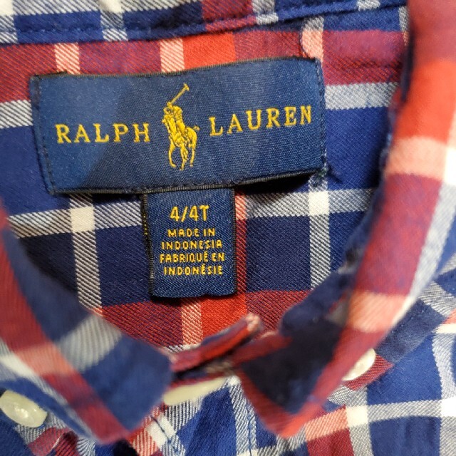 Ralph Lauren(ラルフローレン)のRALPH LAUREN　シャツ　ブラウス　110 キッズ/ベビー/マタニティのキッズ服男の子用(90cm~)(ブラウス)の商品写真