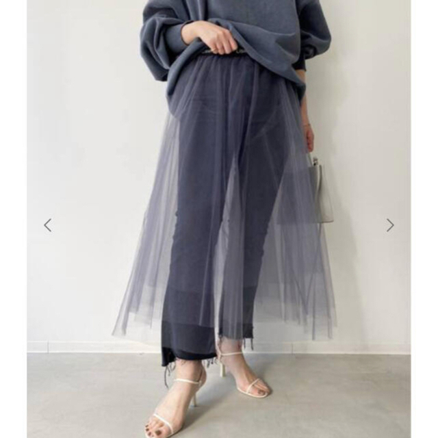 IENA(イエナ)のIENA チュールスカート レディースのスカート(ひざ丈スカート)の商品写真