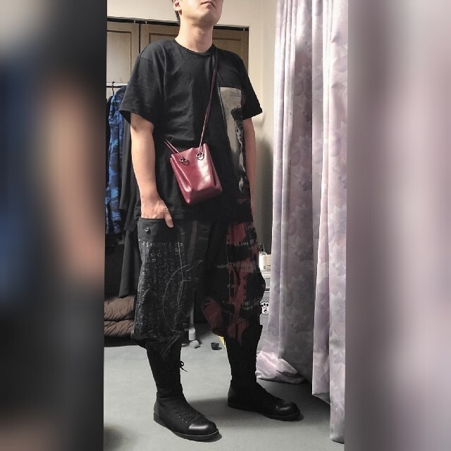 Yohji Yamamoto(ヨウジヤマモト)のyohji yamamoto patchwork trousers  メンズのパンツ(ワークパンツ/カーゴパンツ)の商品写真