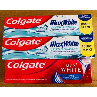 Colgate 歯磨き粉　コルゲート　3個セット(歯磨き粉)