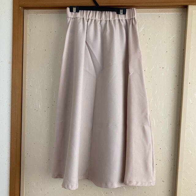 a.g.plus(エージープラス)のa.g.plus  ピンク×グレンチェック巻きスカート レディースのスカート(ロングスカート)の商品写真