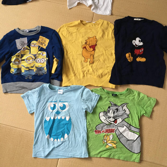 子供服　130cm キャラもの　16点 キッズ/ベビー/マタニティのキッズ服女の子用(90cm~)(Tシャツ/カットソー)の商品写真