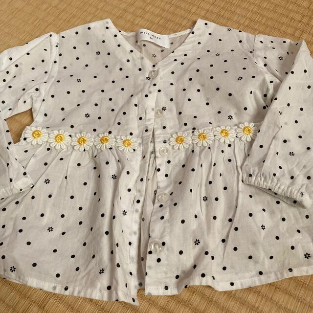 WILL MERY(ウィルメリー)のWILL MERY  シャツ キッズ/ベビー/マタニティのキッズ服女の子用(90cm~)(Tシャツ/カットソー)の商品写真